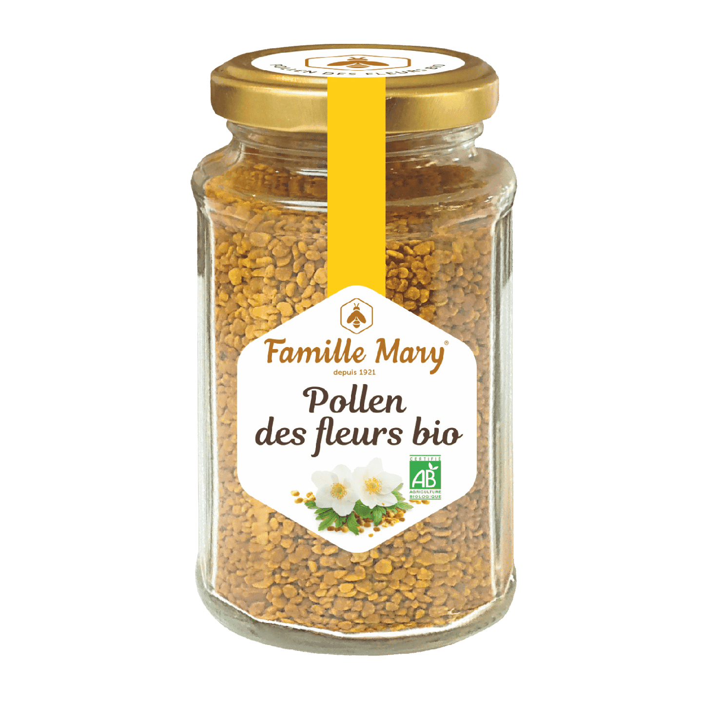 Pollen des fleurs bio