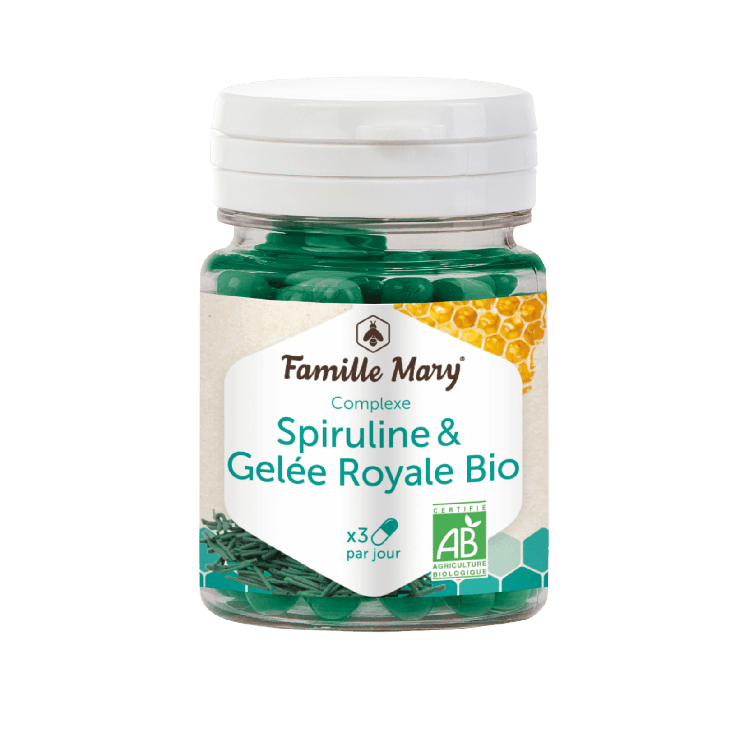 Spiruline et gelée royale bio
