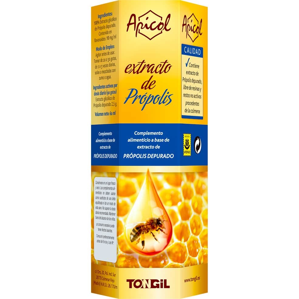 Tongil Apicol Propolis Extrait de Propolis 60 Ml