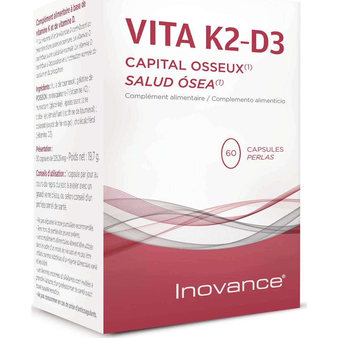 Inovance Vita K2-D3 Capital Osseux 60 Capsules