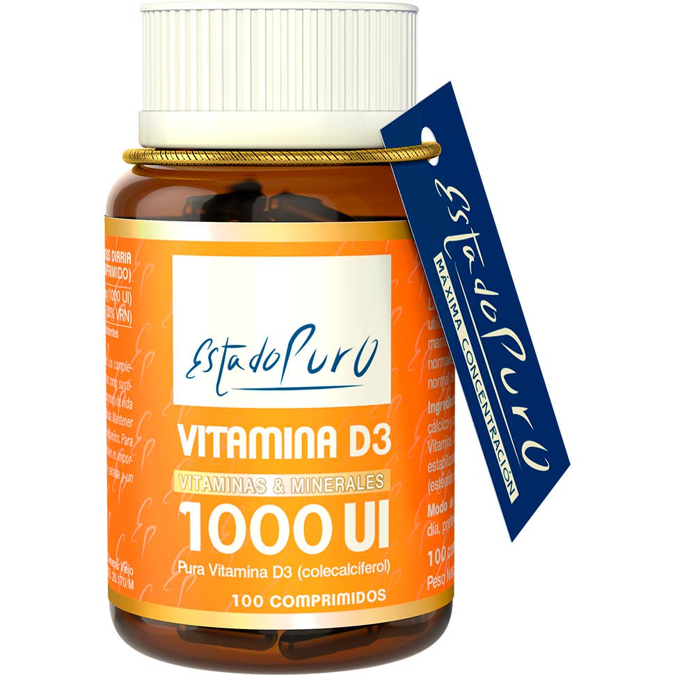 Tongil Pure Vitamine D3 1000 Ui 100 Comp de vitamine D3 d'état pur