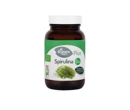 Granero Complemento Spirulina Bio 180 Comp