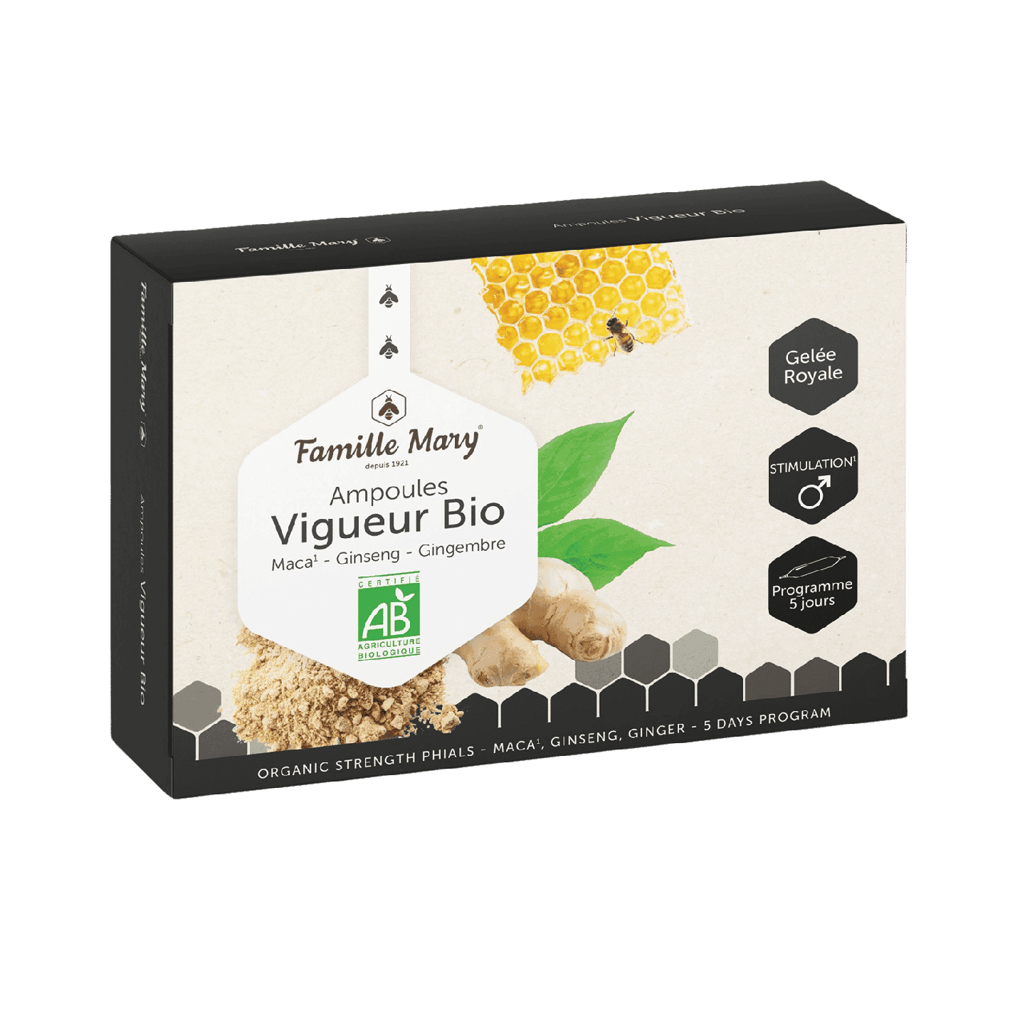 Ampoules vigueur bio Date courte