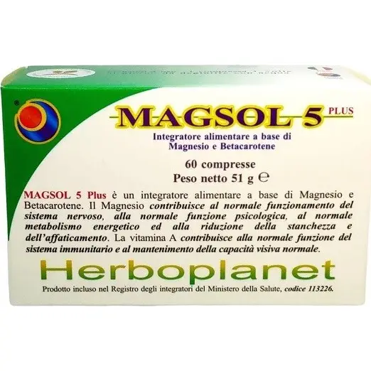Magsol 5 Plus 60Cpr